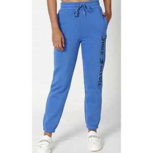 Juicy‎ Couture x Forever 21 Spell Out Sweatpants Juicy Forever Y2K Blue Medium